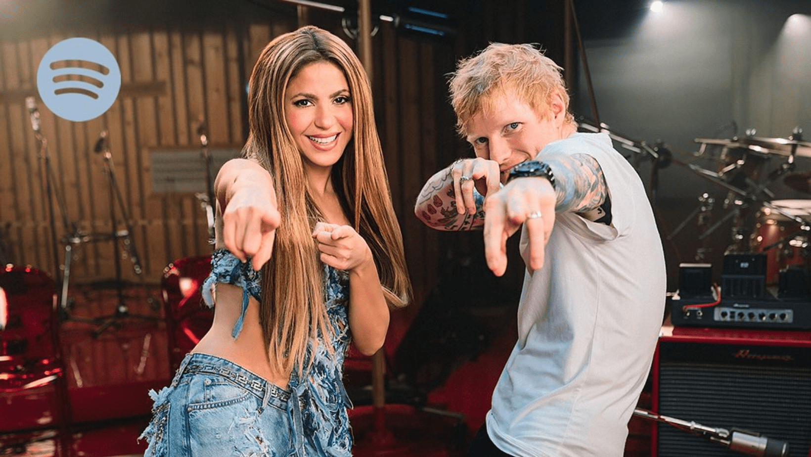 VIDEO: Shakira reinventa Hips don’t lie junto a Ed Sheeran y Beéle