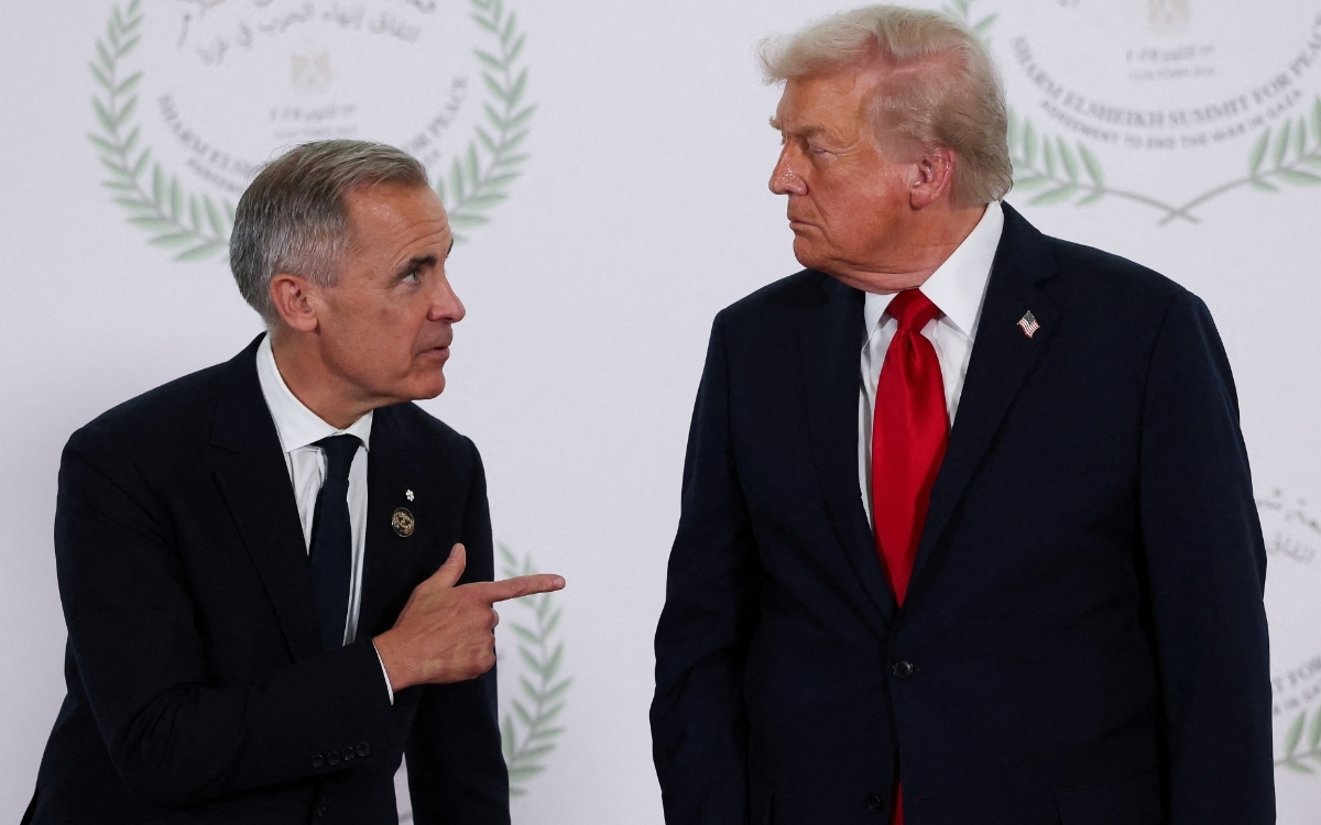 Donald Trump anuncia aumento del 10% de aranceles a Canadá