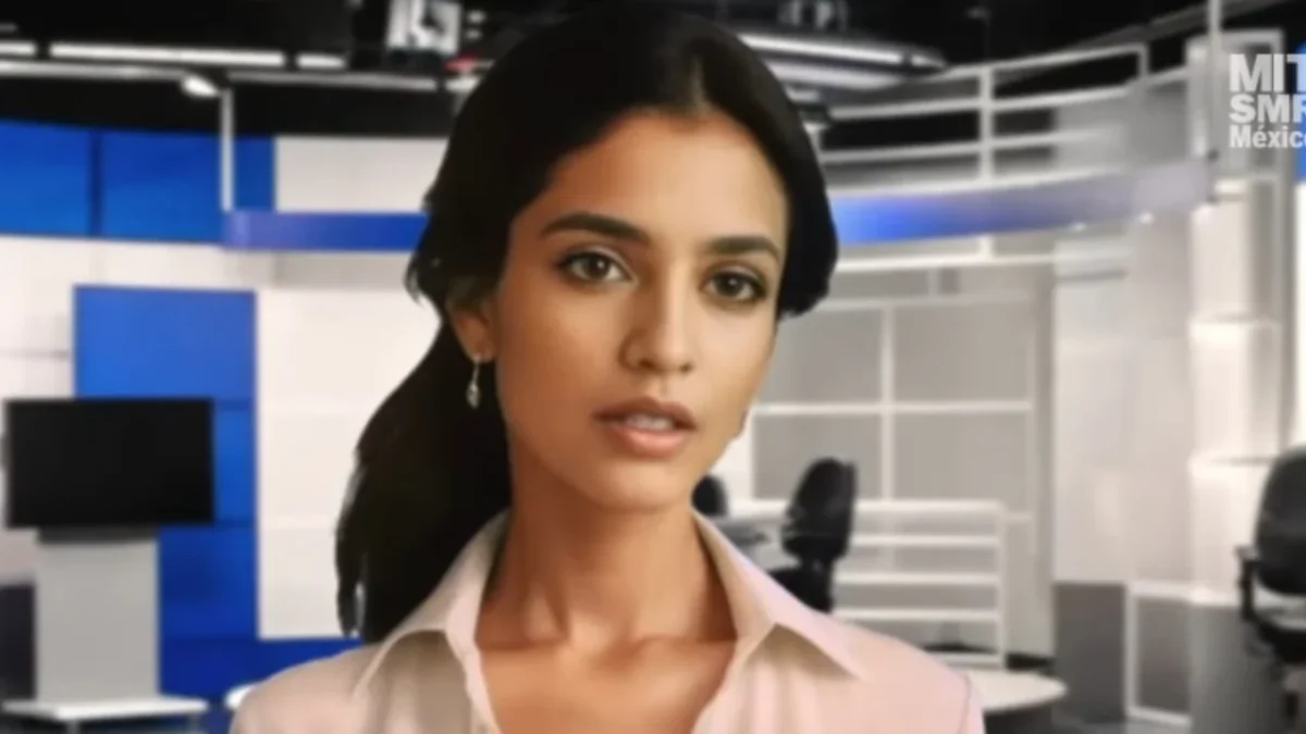 Canal británico estrena documental conducido por presentadora generada por IA