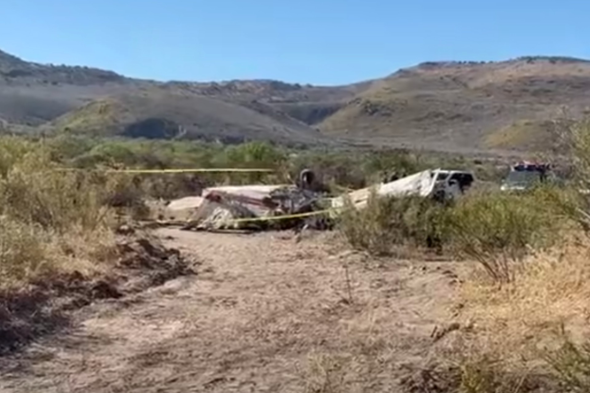 Caída de avión en Chihuahua deja dos muertos