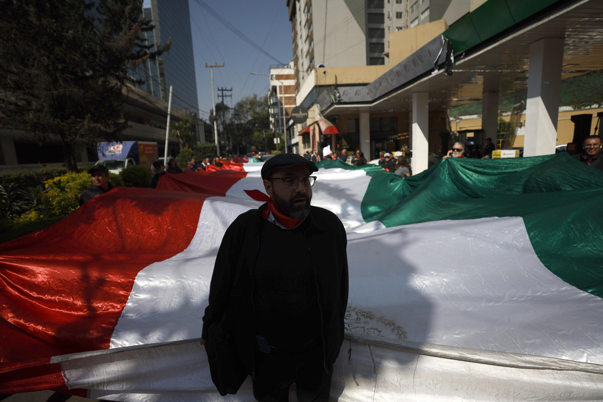 Exjueces de todo México protestan para exigir el pago de su indemnización