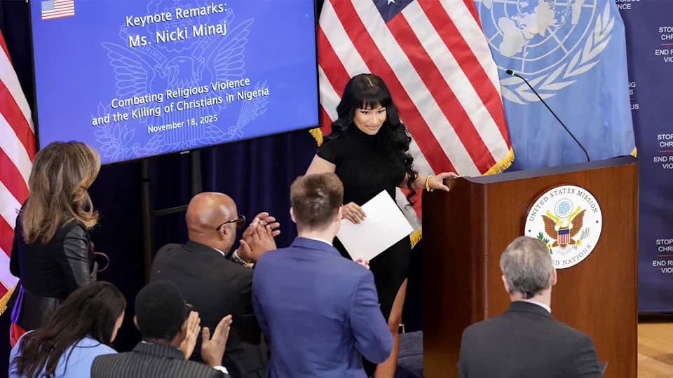 Nicki Minaj sorprende con discurso en la ONU