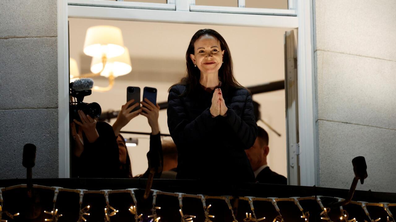 María Corina Machado abandona Noruega con destino desconocido