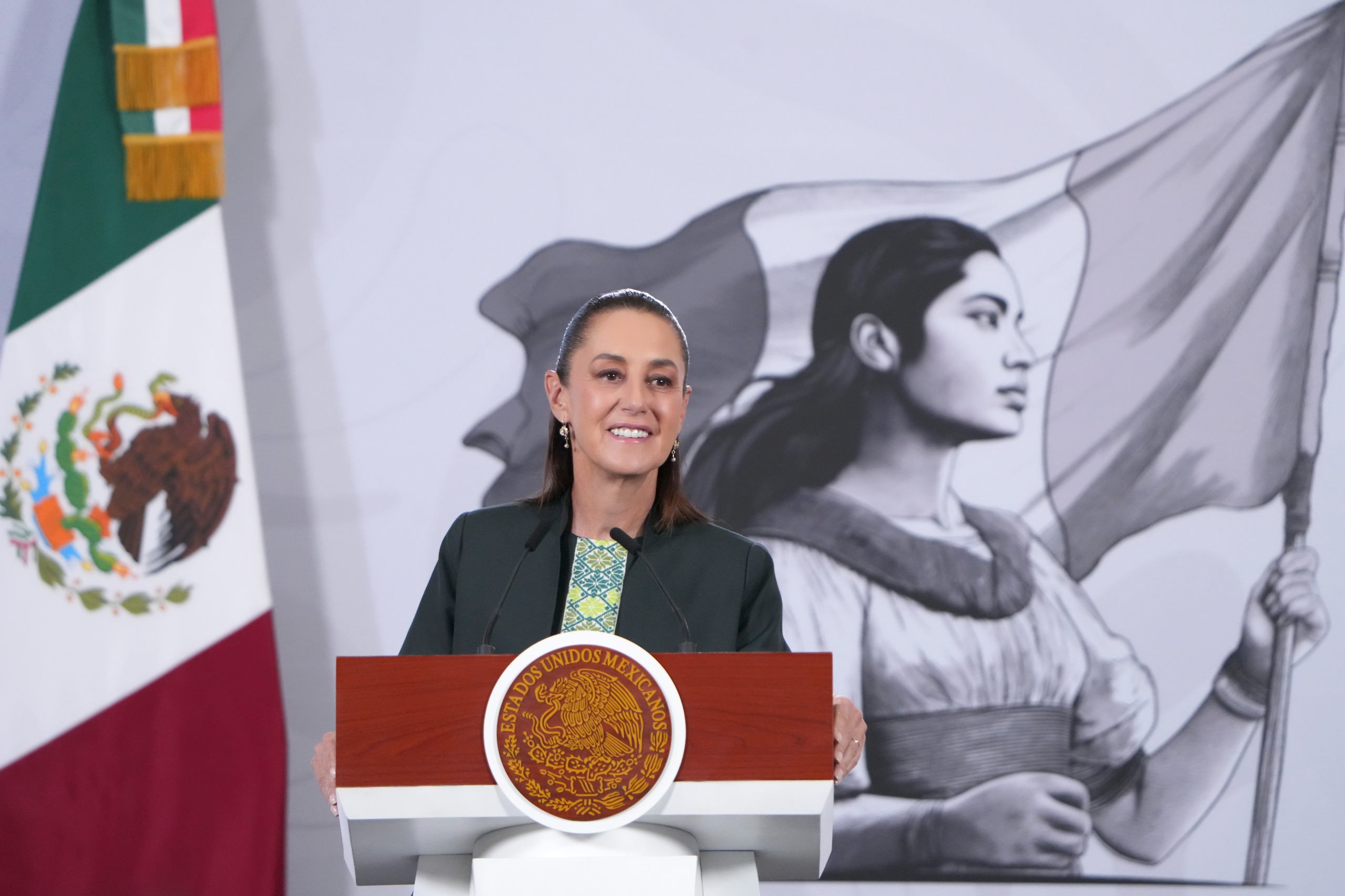 Claudia Sheinbaum presenta avances del plan Michoacán: 405 mil 375 visitas casa por casa