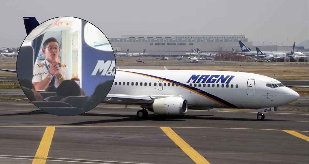 Tras ser despedido, piloto ‘secuestró’ un avión de Magnicharters en el AICM y acaba detenido