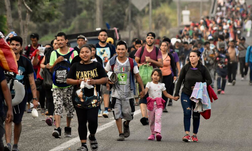 Migrantes en frontera norte y sur de México celebran Navidad en medio de la incertidumbre