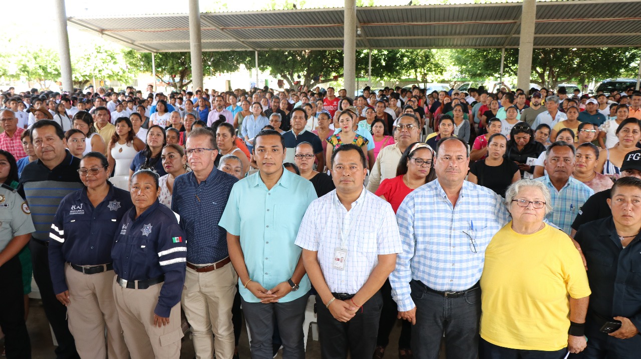 FGR imparte pláticas de prevención del delito a 700 alumnos de nivel medio superior en Nacajuca