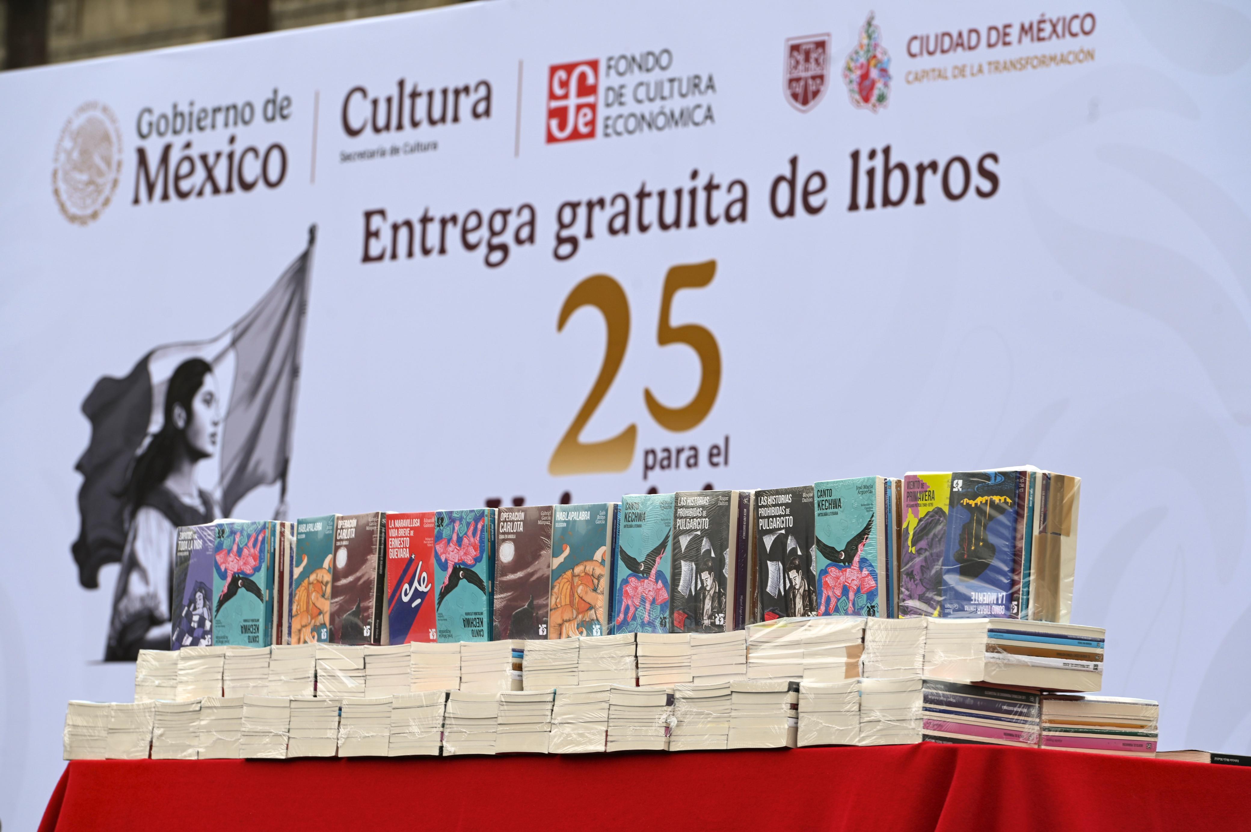 Sheinbaum,  impulsa  cruzada por la lectura y entrega 2.5 millones de libros a jóvenes de América Latina