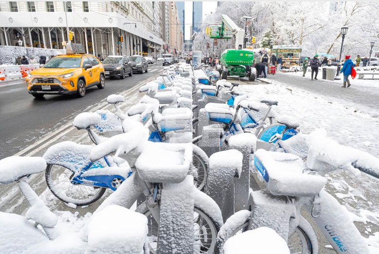 Nueva York y estados vecinos vestidos de blanco ante primera gran tormenta invernal