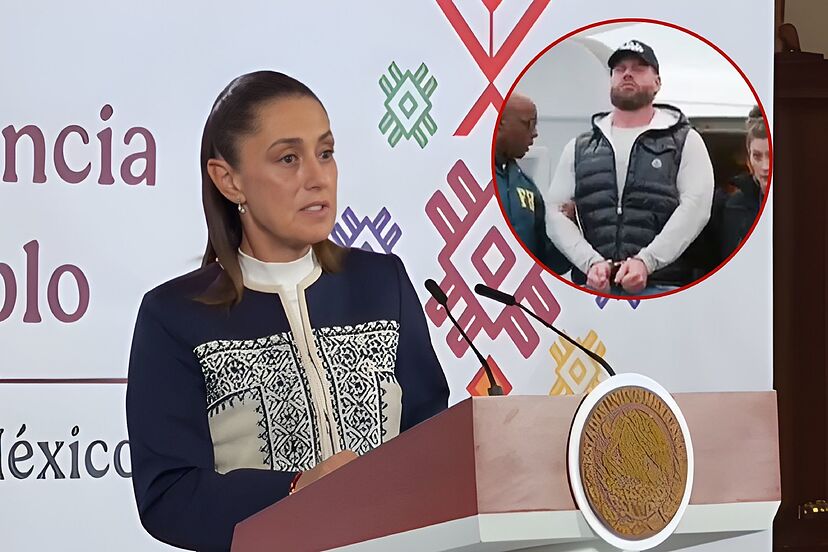 Claudia Sheinbaum sostiene que Ryan Wedding se entregó