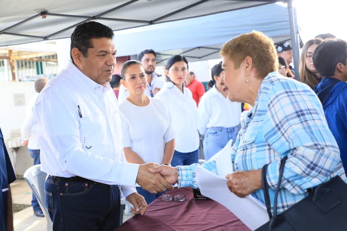 Javier May en primer audiencia pública del 2026; la meta de este año es visitar 100 Centros Integradores