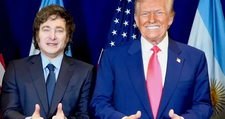 Donald Trump incorpora a Milei a la Junta Ejecutiva por la Paz para Gaza