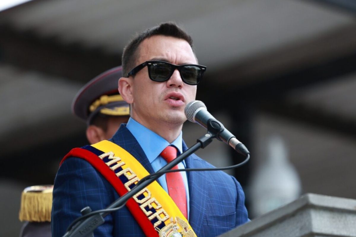 Daniel Noboa critica a la Corte Constitucional por fallo sobre la concesión eléctrica a privados