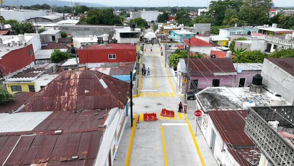 Fortalece Gobierno de Tabasco infraestructura urbana en Tenosique