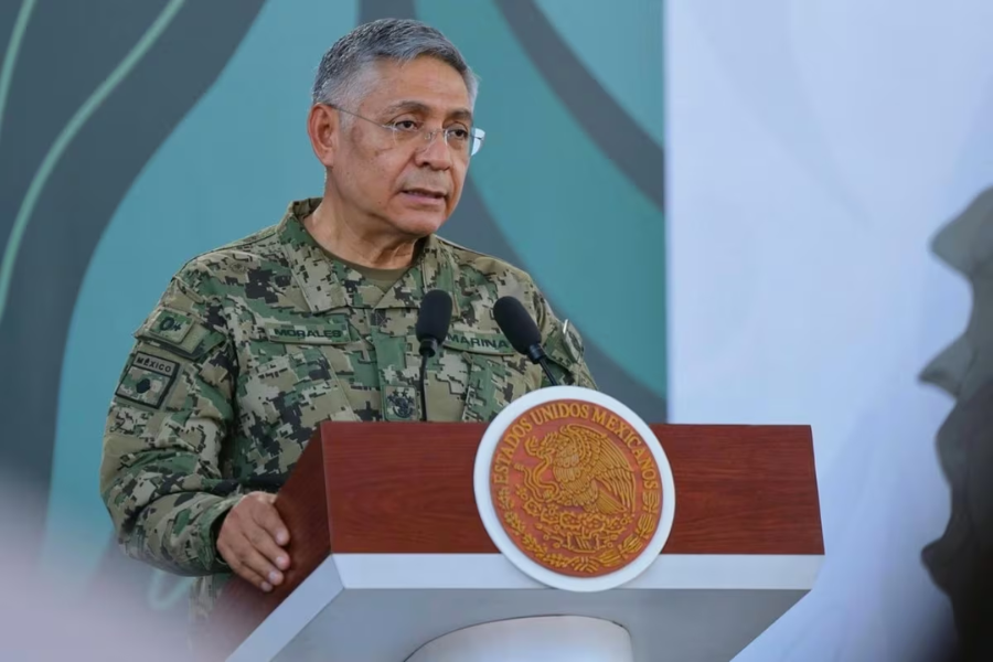 Almirante Morales confirma baja de cuatro marinos por huachicol fiscal