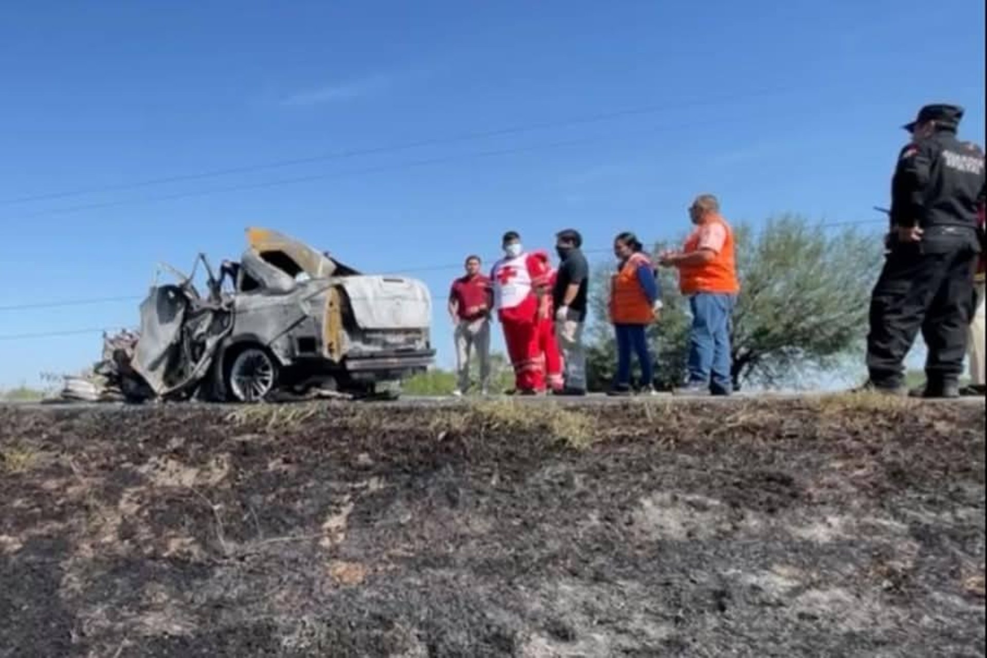 Cuatro muertos en accidente carretero en Tamaulipas