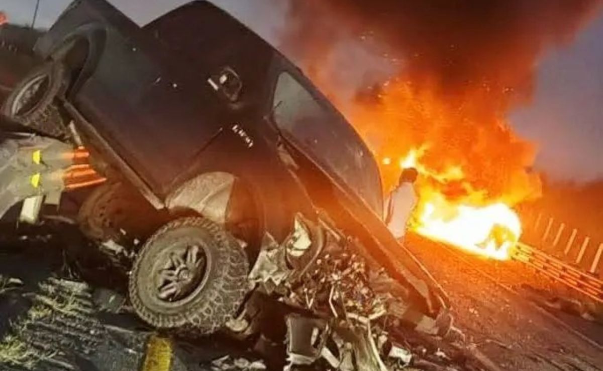 Choque en la autopista Matamoros-Reynosa deja cuatro muertos