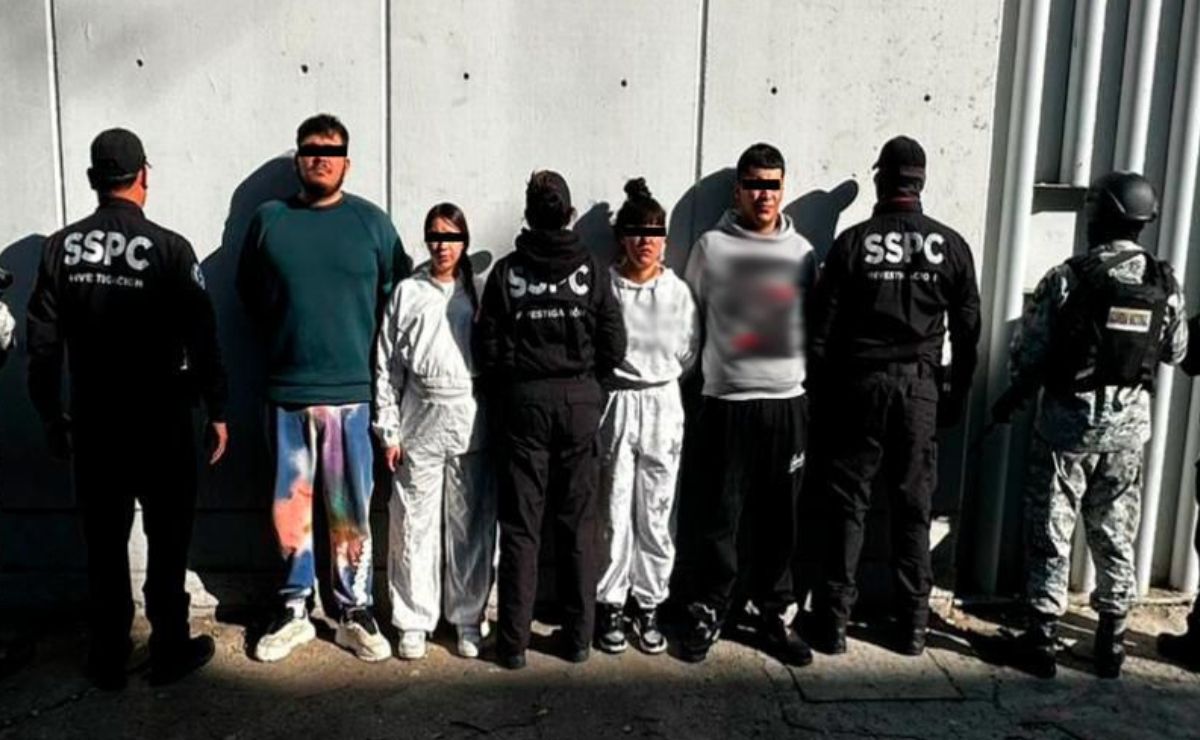 Detienen en CDMX a seis integrantes del Tren de Aragua