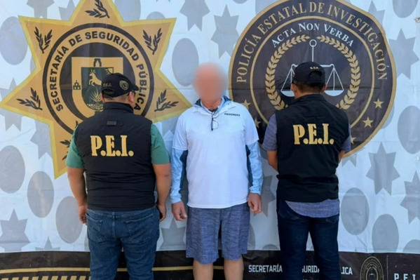 Capturan en Mérida a ciudadano estadounidense buscado desde hace más de una década