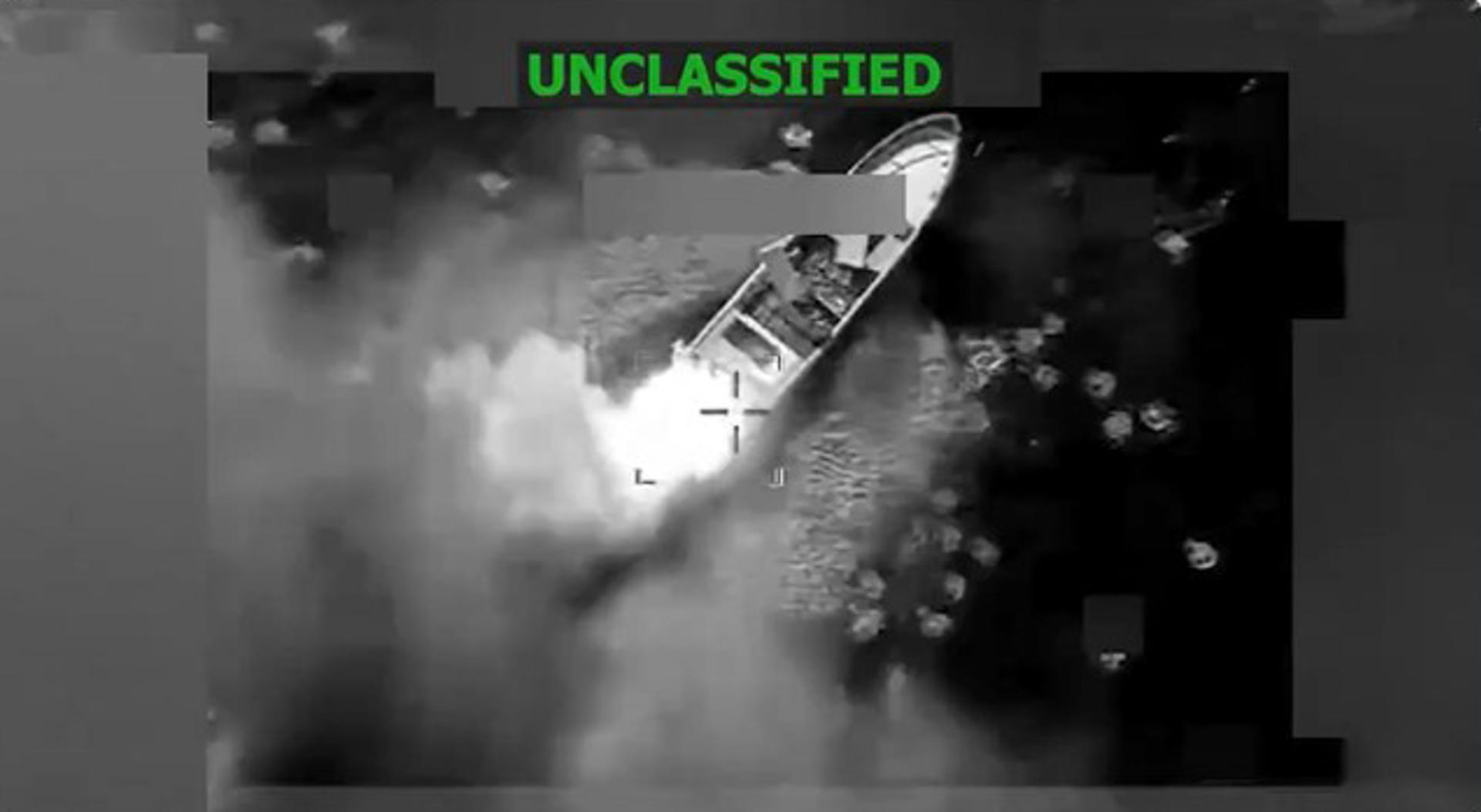 EE.UU. ataca una lancha en el Pacífico y deja dos muertos y un sobreviviente