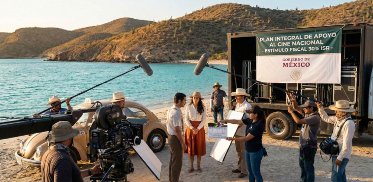 Claudia Sheinbaum publica en el DOF estímulos fiscales para industria cinematográfica