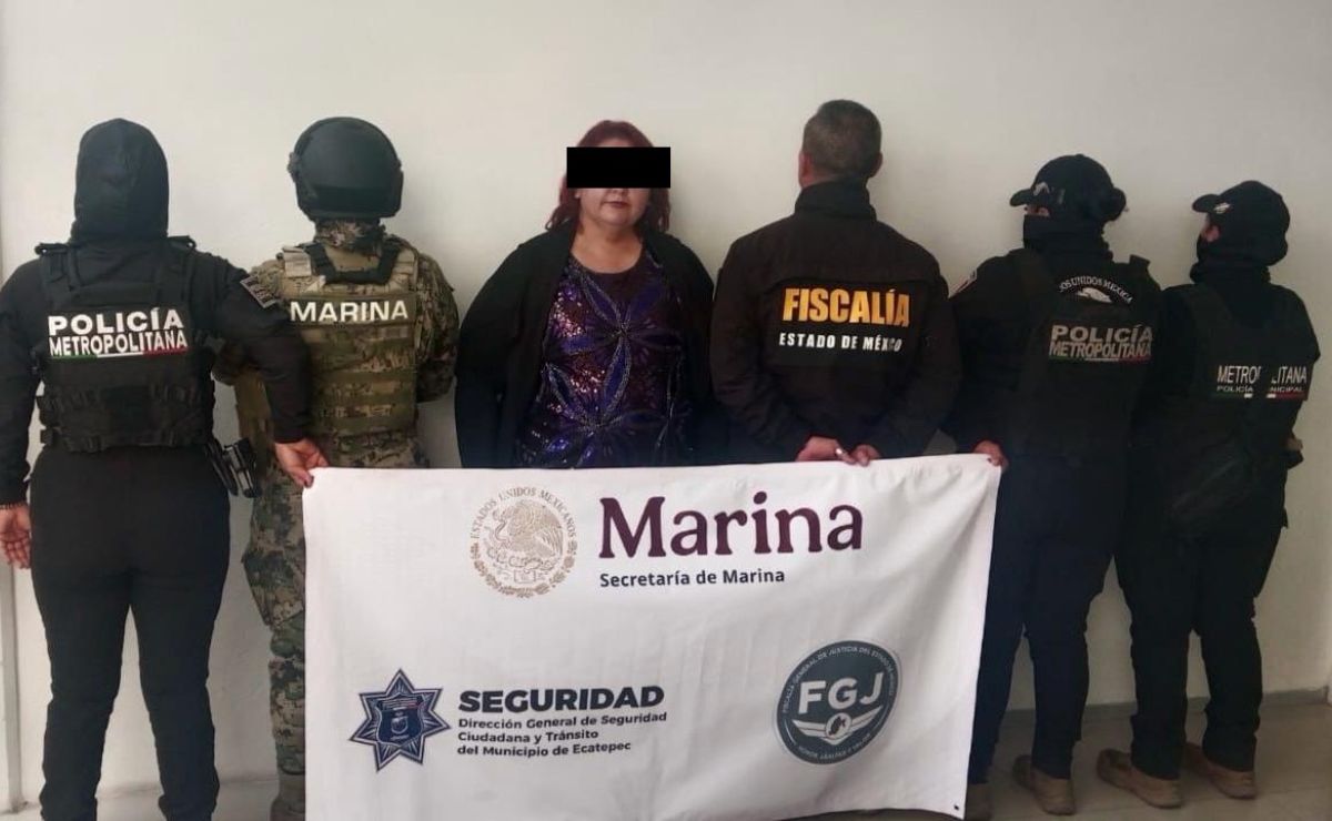 Detienen a Iris N., objetivo prioritario en Edomex por extorsión y cobro de piso