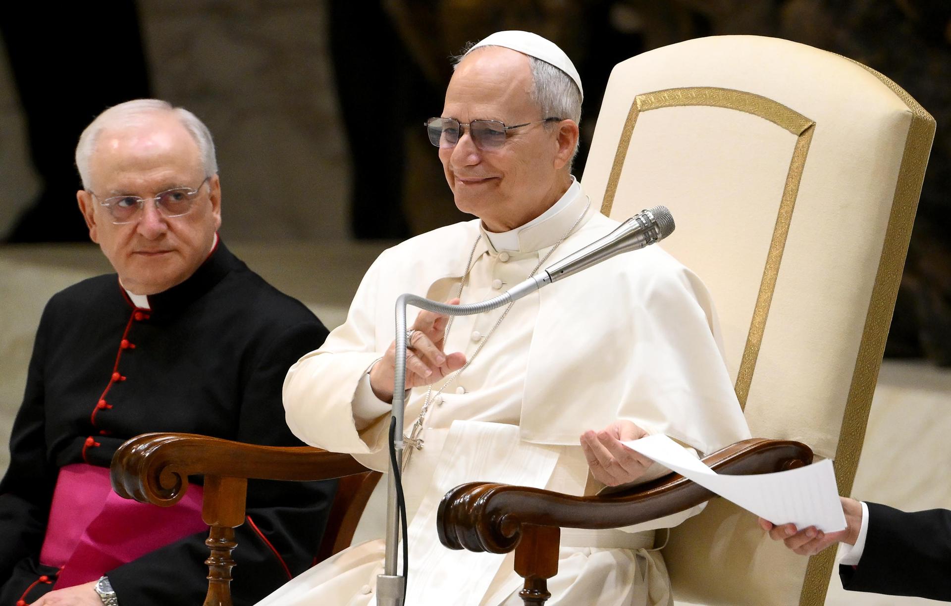 León XIV pide apoyo para los ucranianos ante bombardeos a infraestructuras energéticas