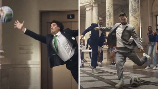 Lionel Messi, Guillermo Ochoa y Ronaldo Nazario protagonizan comercial mundialista