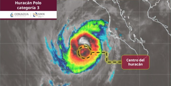 Polo tocará tierra hoy en Baja California Sur: ¿a qué hora impactará?