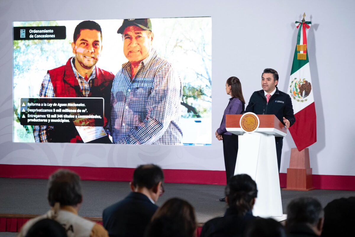Conagua recupera agua suficiente para abastecer a 90 millones de personas