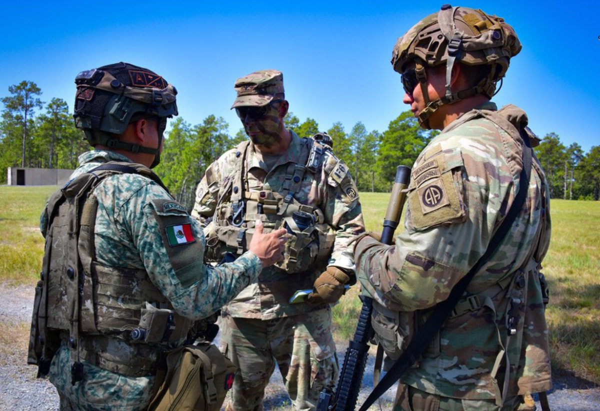 518 militares mexicanos entrenaron con fuerzas de Estados Unidos en Luisiana