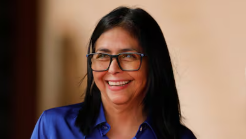 Delcy Rodríguez adelanta la Navidad en Venezuela