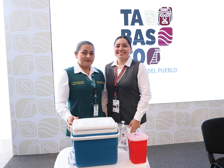 Arranca vacunación invernal en Tabasco