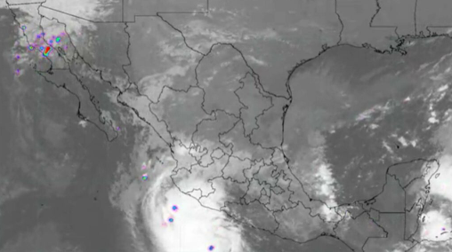 Trudy amenaza costas del Pacífico con lluvias torrenciales y oleaje de hasta 7 metros