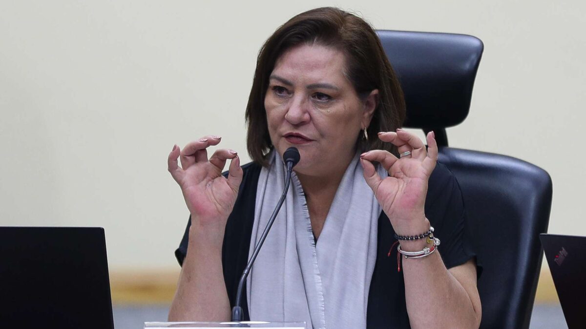 Guadalupe Taddei anuncia su renuncia a la presidencia del INE