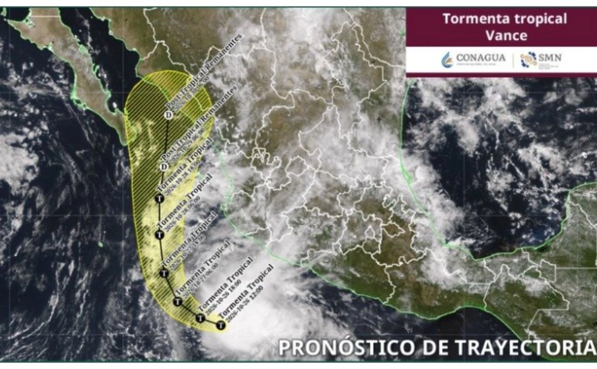 Vance mantiene riesgo de inundaciones y oleaje elevado en el Pacífico mexicano