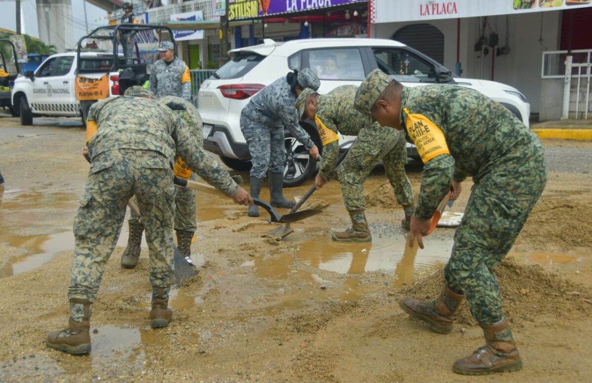 Ejército, Fuerza Aérea y Guardia Nacional despliegan a 760 elementos en Guerrero por Simón