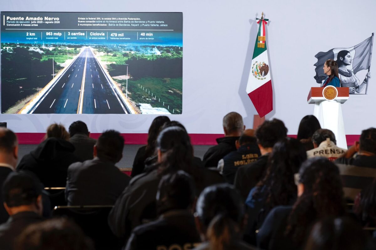 Inauguran puente Amado Nervo entre Jalisco y Nayarit